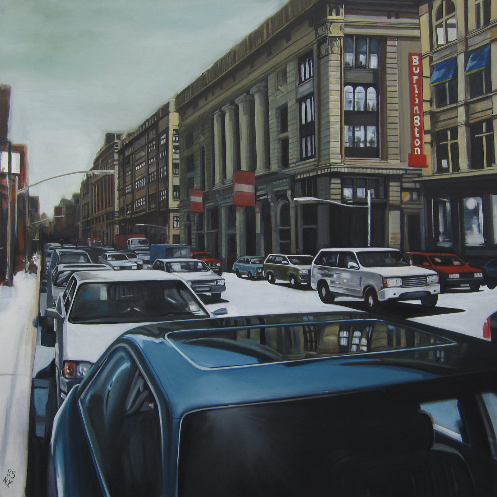 Oil on canvas by Shane Sutton